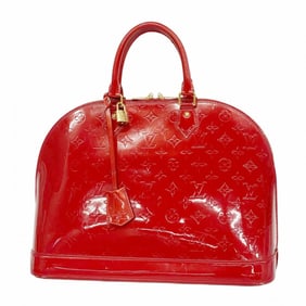 Louis Vuitton Vernis Alma GM Handbag M93596 Pomme d'Amour for Women