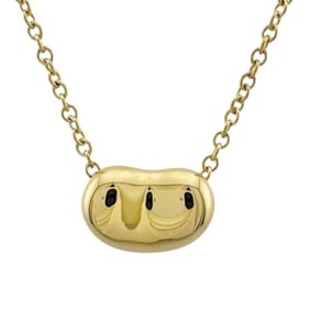 Tiffany Bean Necklace, 18k Gold, Women's, TIFFANY & Co.