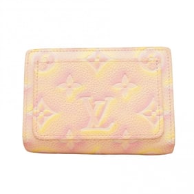 Louis Vuitton Monogram Empreinte Summer Stardust Portefeuille Wallet M81529 Light Pink Women's