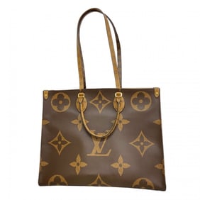 Louis Vuitton Monogram Giant Reverse On-the-Go Tote Bag M44576 Brown 2-way for Men and Women