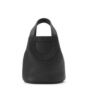 Hermes Hermès In the Loop Tote Bag 18 Black Taurillon Clemence Leather B Stamp