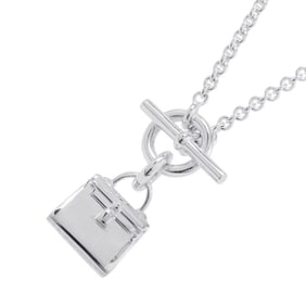 Hermes necklace amulet Kelly SV925 silver HERMES pendant