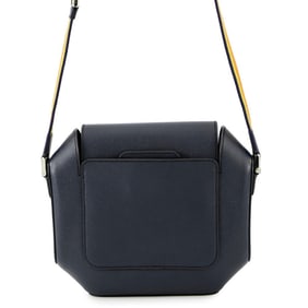 Hermes Octagon Shoulder Bag, Blue Indigo, Epson, X Stamp