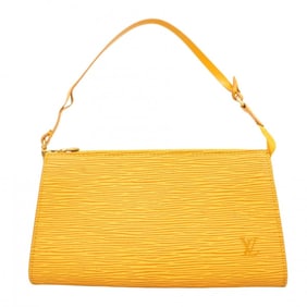 Louis Vuitton Epi Pouch Accessory M52959 Jaune Women's
