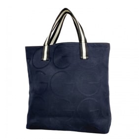 Gucci Tote Bag 123439 Canvas Black Women's P1532423