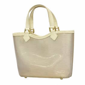 Louis Vuitton Epi Plage Mini Lagoon Bay Handbag M92263 White Women's