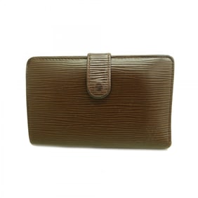 Louis Vuitton Epi Porte Monnaie Wallet M6324D Mocha Women's
