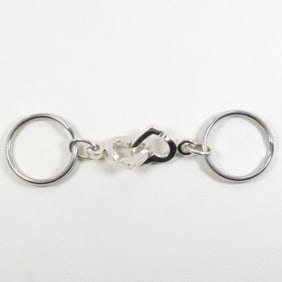 Tiffany Silver Metal Key Ring Box Bag Total Weight Approx. 15.2g