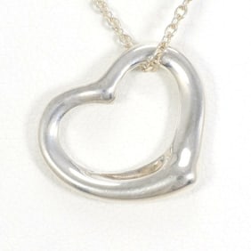 Tiffany Bean Silver Necklace Total weight approx. 2.8g 42cm