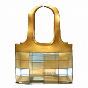 CHANEL Wild Stitch Vinyl Tote Bag Shoulder for Women