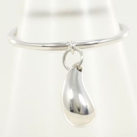 Tiffany Teardrop Silver Ring Total weight approx. 1.5g