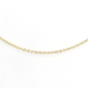 Tiffany K18YG necklace, total weight approx. 1.7g, 45cm