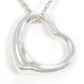 Tiffany Heart Silver Necklace Total weight approx. 2.7g 41cm