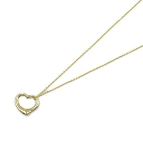 Tiffany & Co. Heart Necklace, K18 (yellow gold), women's, gold