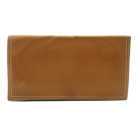 BOTTEGA VENETA Bi-fold long wallet Leather Men's Women's Brown 576437