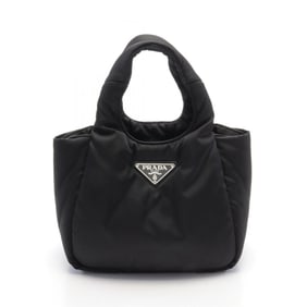 PRADA Padded Small Handbag Bag Nylon Women's Black