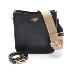 PRADA Shoulder Bag Leather Women's Black 1BH2192CYSF0ES7