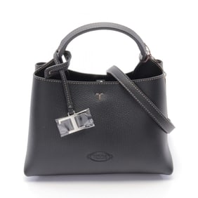Tod's Handbag Bag Leather Women's Black XBWAPAEL000QRIB999