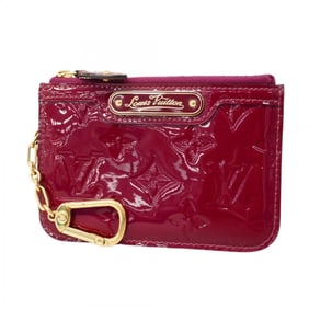 Louis Vuitton Vernis Pochette Cle NM M61466 Magenta Women's Wallet/Coin Case