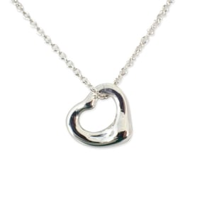 TIFFANY 925 heart pendant necklace