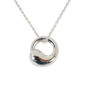 TIFFANY 925 Eternal Circle Pendant Necklace