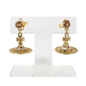Vivienne Westwood Orb Gold Earrings
