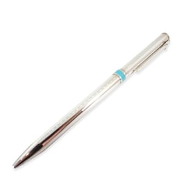 TIFFANY 925 Blue Twist Ballpoint Pen