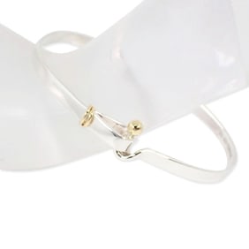 TIFFANY 925 750 Hook & Eye Bangle