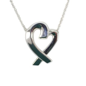 TIFFANY 925 Loving Heart Pendant Necklace