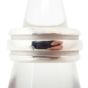 TIFFANY 925 Double Line Ring, Size 14