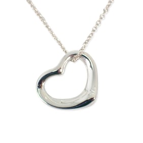 TIFFANY 925 heart pendant necklace