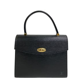 LOUIS VUITTON M52372 Malesherbes Epi Handbag, Women's, Black