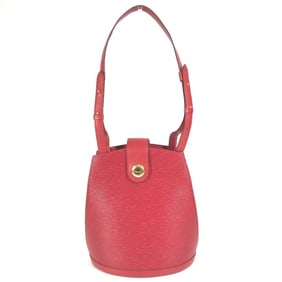 LOUIS VUITTON M52257 Epi Cluny Shoulder Bag in Leather, Castilian Red for Men and Women