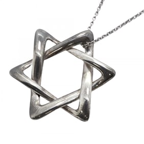 Tiffany Star of David necklace in 925 silver for women