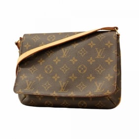Louis Vuitton Monogram Musette Tango Short Strap Shoulder Bag M51257 Brown Women's
