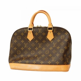 Louis Vuitton Monogram Alma Handbag M51130 Brown Women's