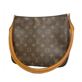 Louis Vuitton Monogram Looping MM Shoulder Bag M51146 Brown Women's