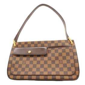 Louis Vuitton Damier Aubagne Shoulder Bag N51129 Ebene for Women