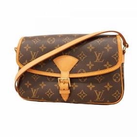 Louis Vuitton Monogram Sologne Shoulder Bag M42250 Brown Women's