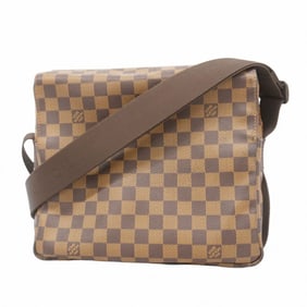 Louis Vuitton Shoulder Bag Damier Naviglio N45255 Ebene for Men and Women