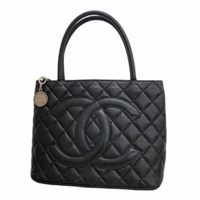 Chanel Reissue Tote Bag, Caviar Skin, Black, Women's