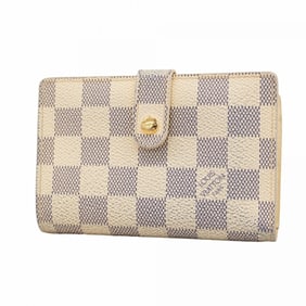 Louis Vuitton Damier Azur Portefeuille Viennois Wallet N61676 White Women's P1587560