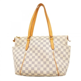 Louis Vuitton Damier Azur Totally PM Tote Bag N51261 White Women's