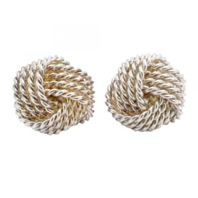 Tiffany Somerset Mesh Sterling Silver 925 Women's Earrings