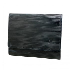 Louis Vuitton Epi Envelope Carte de Visite Business Card Case M60652 Noir Men's