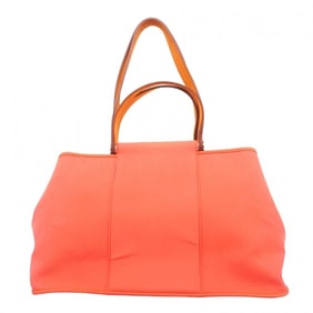 Hermes Hermès Cabag Elan PM Toile Officier Handbag, Pink, N Stamp, Women's