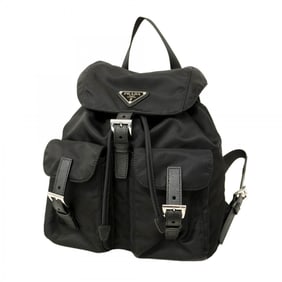 Prada Tessuto Backpack in Black Nylon for Women