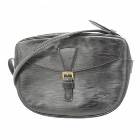 Louis Vuitton Epi Leather Shoulder Bag, Jeune Fille, M52152, Noir, Women's