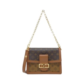 Louis Vuitton Monogram Reverse Dauphine MM M45958 Shoulder Bag