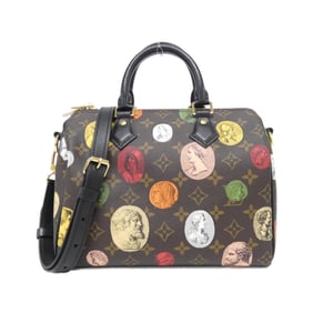 Louis Vuitton Monogram (LV x Fornasetti) Speedy Bandouliere 25cm Boston Bag M45910